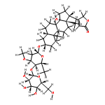 3beta-(O4-beta-D-glucopyranosyl-O3-methyl-beta-D-ribo-2,6-dideoxy-hexopyranosyloxy)-14-hydroxy-5beta,14beta-card-20(22)-enolide