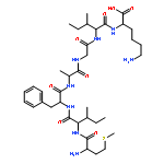 L-Lysine, L-methionyl-L-isoleucyl-L-phenylalanyl-L-alanylglycyl-L-isoleucyl-