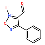 1,2,5-Oxadiazole-3-carboxaldehyde, 4-phenyl-, 2-oxide