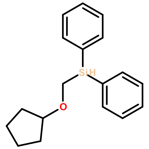 Silane, (cyclopentyloxy)methyldiphenyl-