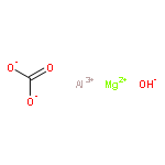 Aluminum magnesium hydroxide carbonate