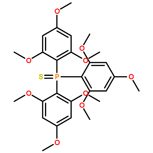 Phosphine sulfide, tris(2,4,6-trimethoxyphenyl)-