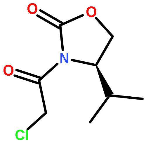 2-Oxazolidinone, 3-(chloroacetyl)-4-(1-methylethyl)-, (R)-