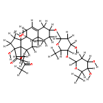 (3beta,12beta,14beta,17alpha)-12-(acetyloxy)-3-{[2,6-dideoxy-4-O-(2,6-dideoxy-beta-D-ribo-hexopyranosyl)-beta-D-ribo-hexopyranosyl]oxy}-8,14,17-trihydroxypregn-5-en-20-one