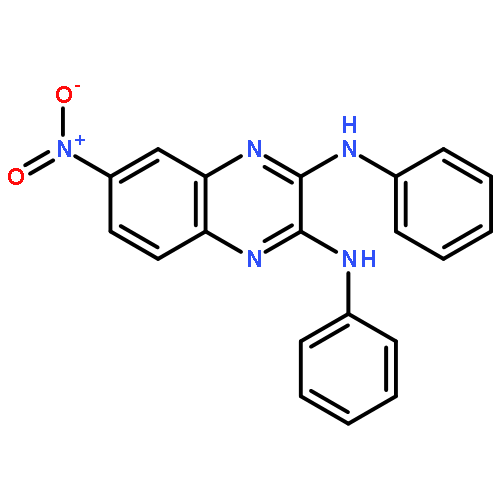 2,3-Quinoxalinediamine, 6-nitro-N,N'-diphenyl-