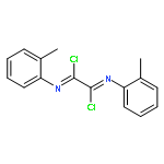 Ethanediimidoyl dichloride, bis(2-methylphenyl)-