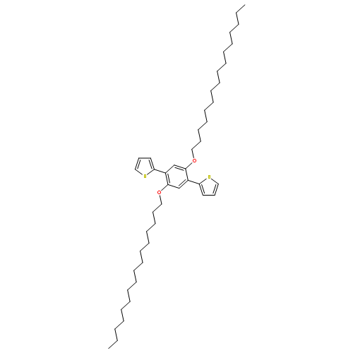 Thiophene, 2,2'-[2,5-bis(hexadecyloxy)-1,4-phenylene]bis-