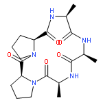 Cyclo(L-alanyl-L-alanyl-L-alanyl-L-prolyl-L-prolyl)