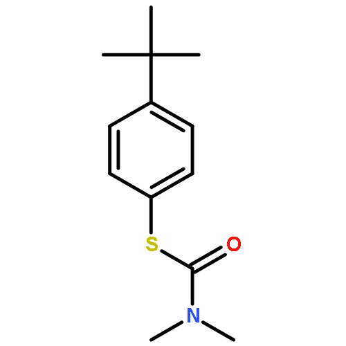 Carbamothioic acid,dimethyl-, S-[4-(1,1-dimethylethyl)phenyl] ester (9CI)