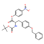 L-Tyrosine,N-[(1,1-dimethylethoxy)carbonyl]-O-(phenylmethyl)-, 4-nitrophenyl ester