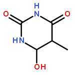 2,4(1H,3H)-Pyrimidinedione,dihydro-6-hydroxy-5-methyl-