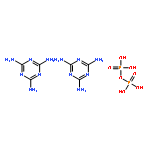 diphosphoric acid, compound with 1,3,5-triazine-2,4,6-triamine (1:2)