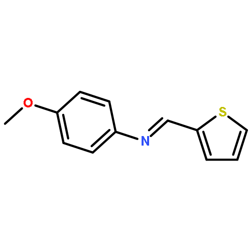 Benzenamine,4-methoxy-N-(2-thienylmethylene)-