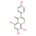 5,7,8-trihydroxy-3-(4-hydroxyphenyl)chromen-4-one