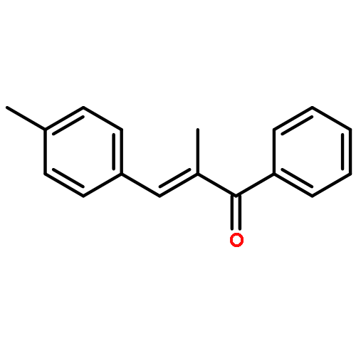 2-Propen-1-one, 2-methyl-3-(4-methylphenyl)-1-phenyl-, (2E)-