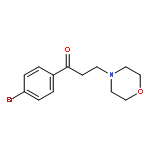 1-Propanone, 1-(4-bromophenyl)-3-(4-morpholinyl)-