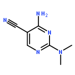 4-Amino-2-(dimethylamino)-5-pyrimidinecarbonitrile