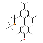 Bis(1,1-dimethylethyl)[4-methoxy-3,5,6-trimethyl-2',4',6'-tris(1-methylethyl)[1,1'-biphenyl]-2-yl]phosphine