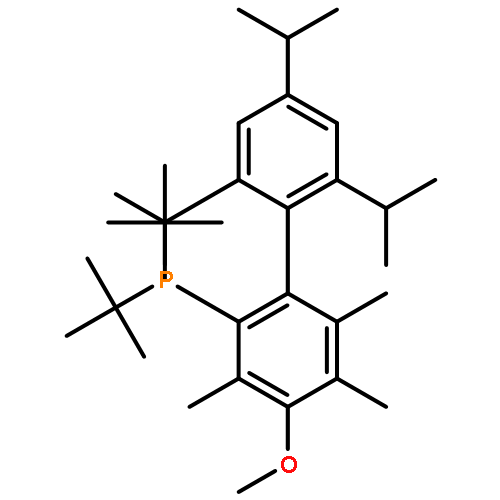 Bis(1,1-dimethylethyl)[4-methoxy-3,5,6-trimethyl-2',4',6'-tris(1-methylethyl)[1,1'-biphenyl]-2-yl]phosphine