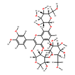 quercetin 7-O-beta-D-glucopyranosyl-3-O-beta-D-galactopyranosyl-(1->2)-beta-D-xylopyranoside