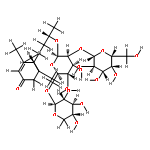 9-hydroxymegastigma-4-en-3-one beta-D-glucopyranosyl-(1->2)-[beta-D-xylopyranosyl-(1->6)]-beta-D-galactopyranoside