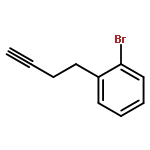 Benzene, 1-bromo-2-(3-butynyl)-