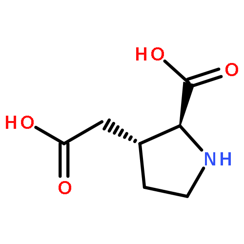 3-PYRROLIDINEACETIC ACID, 2-CARBOXY-, (2S,3R)-