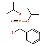 Phosphonic acid, (bromophenylmethyl)-, bis(1-methylethyl) ester