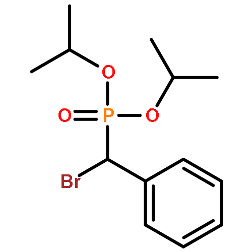 Phosphonic acid, (bromophenylmethyl)-, bis(1-methylethyl) ester