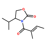 2-Oxazolidinone, 4-(1-methylethyl)-3-[(2E)-2-methyl-1-oxo-2-butenyl]-,(4S)-