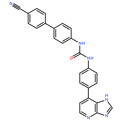 N-(4'-Cyano[1,1'-biphenyl]-4-yl)-N'-[4-(3H-imidazo[4,5-b]pyridin-7-yl)phenyl] Urea