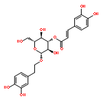 3,4-dihydroxyphenethyl 3-O-caffeoyl-beta-D-glucopyranoside