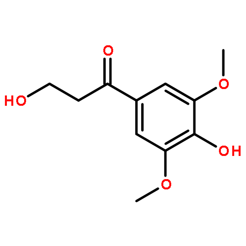 3-Hydroxy-1-(4-hydroxy-3,5-dimethoxyphenyl)propan-1-one