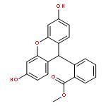 Benzoic acid, 2-(3,6-dihydroxy-9H-xanthen-9-yl)-, methyl ester