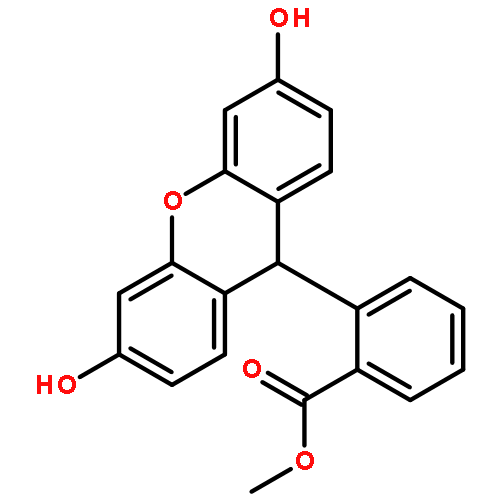 Benzoic acid, 2-(3,6-dihydroxy-9H-xanthen-9-yl)-, methyl ester