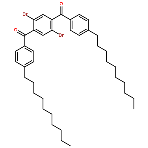 Methanone, (2,5-dibromo-1,4-phenylene)bis[(4-decylphenyl)-