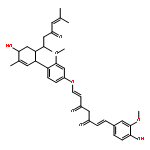 (1E,6E)-1-(4-hydroxy-3-methoxyphenyl)-7-{4-[4-hydroxy-3-methyl-6-(6-methyl-4-oxohept-5-en-2-yl)cyclohex-2-en-1-yl]-3-methoxyphenoxy}hepta-1,6-diene-3,5-dione