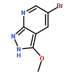 5-BROMO-3-METHOXY-1H-PYRAZOLO[3,4-B]PYRIDINE