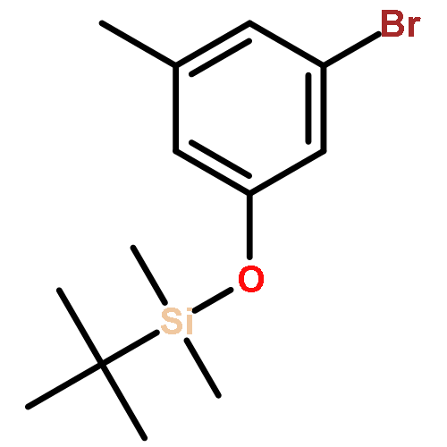 Silane, (3-bromo-5-methylphenoxy)(1,1-dimethylethyl)dimethyl-