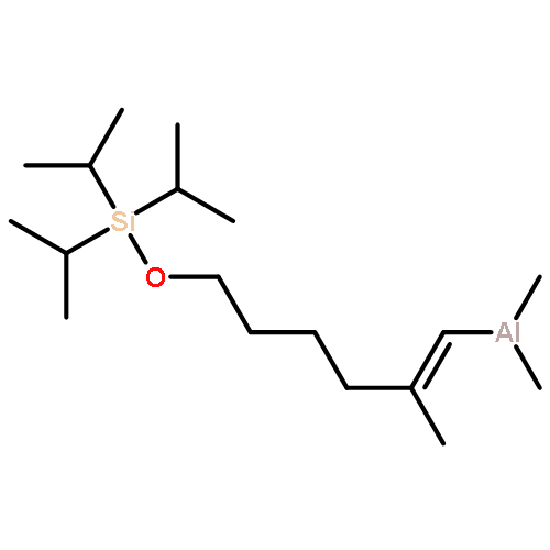 Aluminum,dimethyl[(1E)-2-methyl-6-[[tris(1-methylethyl)silyl]oxy]-1-hexenyl]-