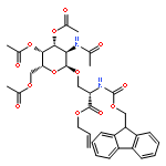 Fmoc-Ser(3,4,6-Ac3-2-AcHNGal)-All