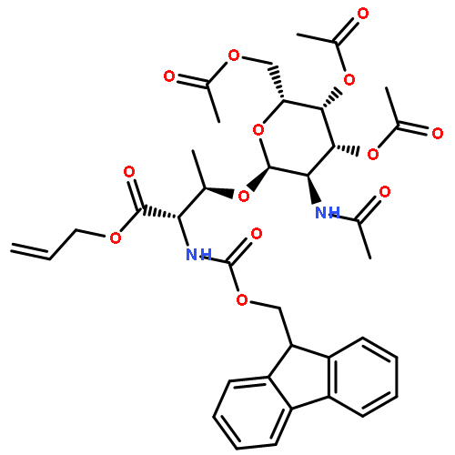 Fmoc-[D-GalNAc(OAc)3(α1-O)]Thr-O-Allyl