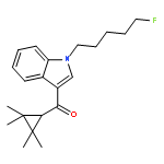 (1-(5-Fluoropentyl)-1H-indol-3-yl)(2,2,3,3-tetramethylcyclopropyl)methanone