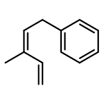 Benzene, (3-methyl-2,4-pentadienyl)-