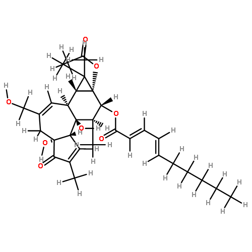 12-O-(2'E,4'E-decadienoyl)-4-hydroxyphorbol-13-acetate