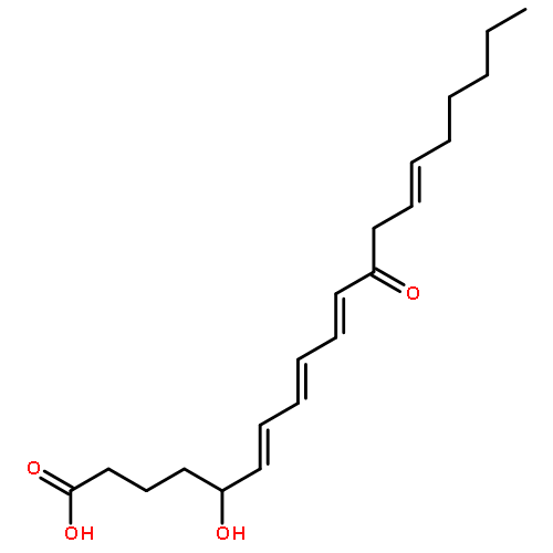 6,8,10,14-Eicosatetraenoicacid, 5-hydroxy-12-oxo-, (5S,6Z,8E,10E,14Z)-