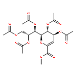 Methyl4,5,7,8,9-penta-O-acetyl-2,6-anhydro-3-deoxy-D-glycero-D-galacto-non-2-enonate