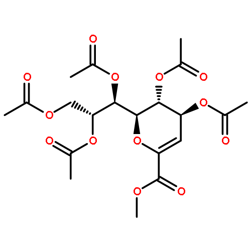 Methyl4,5,7,8,9-penta-O-acetyl-2,6-anhydro-3-deoxy-D-glycero-D-galacto-non-2-enonate