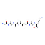 L-Lysine, L-alanyl-L-alanyl-L-alanyl-L-alanyl-L-alanyl-L-alanyl-