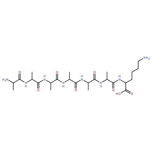 L-Lysine, L-alanyl-L-alanyl-L-alanyl-L-alanyl-L-alanyl-L-alanyl-